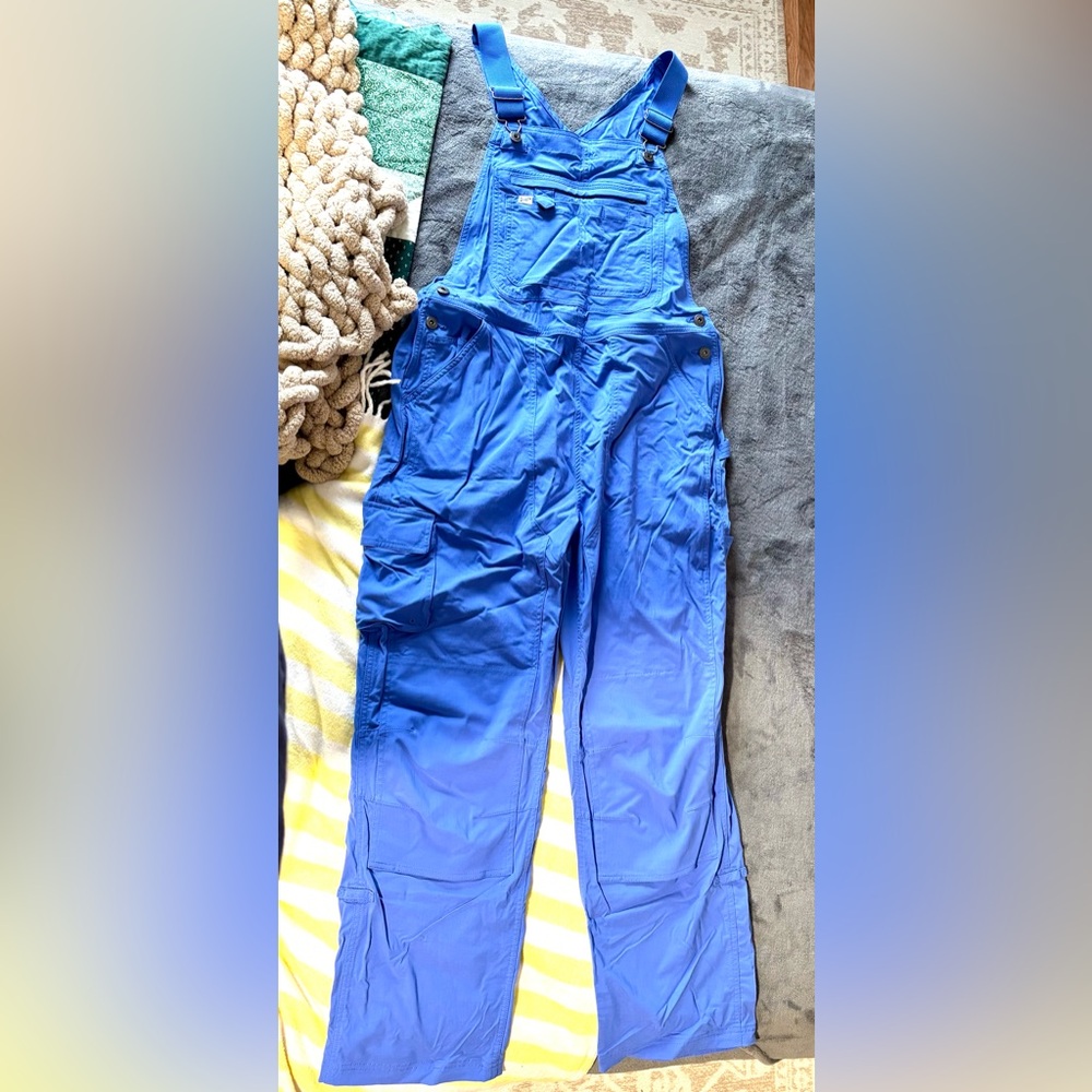 Duluth Trading Women’s Heirloom Gardening Bib Overalls EUC S/31’ - Picture 2 of 16